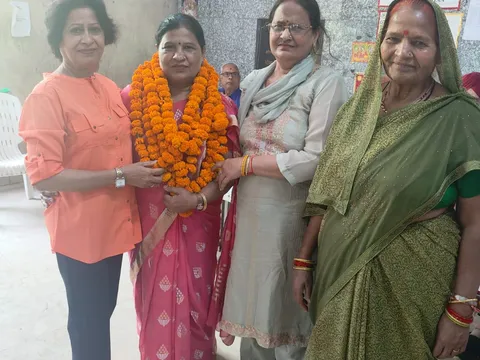 सीनियर सिटीजन्स वेलफेयर एसोसिएशन, हुकम चंद पार्क में सम्मान समारोह — 2