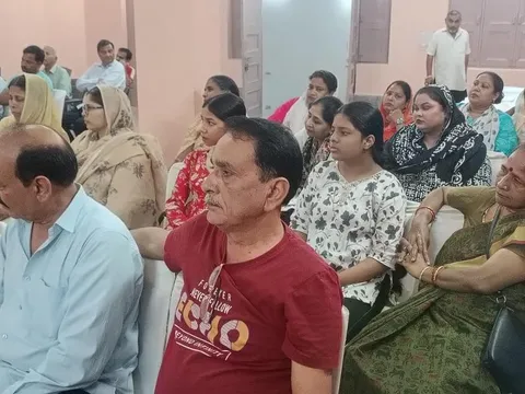 सिद्धार्थ नगर ब्लॉक कांग्रेस कमेटी मासिक बैठक — 6