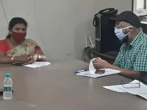 सिद्धार्थ एक्सटेंशन पॉकेट बी की आरडब्ल्यूए के साथ बैठक — 3