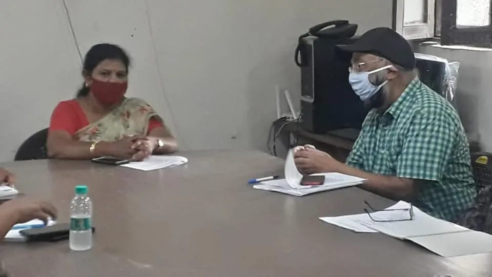 सिद्धार्थ एक्सटेंशन पॉकेट बी की आरडब्ल्यूए के साथ बैठक — तस्वीर 3 में से 5