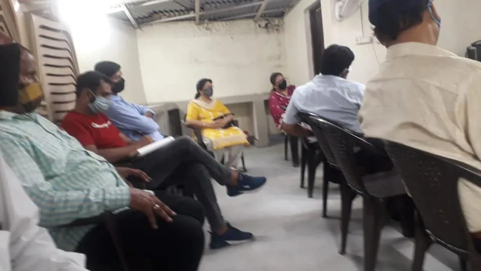 सिद्धार्थ एक्सटेंशन पॉकेट बी की आरडब्ल्यूए के साथ बैठक — तस्वीर 4 में से 5