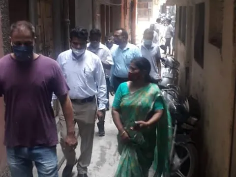 किलोकरी रिंगरोड पर शौचालय का उद्घाटन — 5