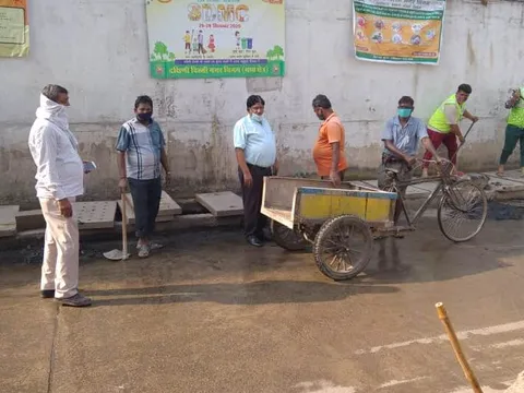 सिद्धार्थनगर अंडरपास एवं पॉकेट बी और सी में दो दिवसीय सफाई अभियान — 5