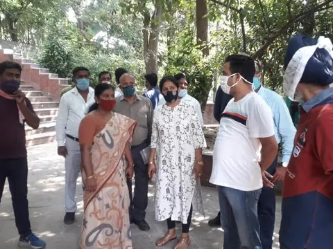 सिद्धार्थनगर अंडरपास एवं पॉकेट बी और सी में दो दिवसीय सफाई अभियान — 6