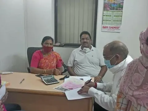 सराय काले खां डीडीए फ्लैट में हाउस टैक्स कैंप