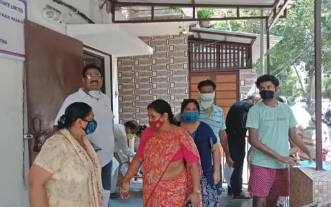 सराय काले खां डीडीए फ्लैट में हाउस टैक्स कैंप