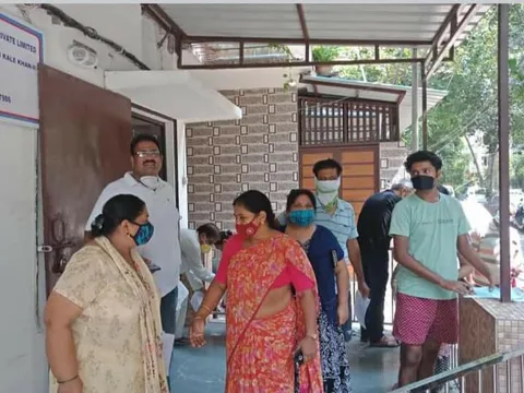 सराय काले खां डीडीए फ्लैट में हाउस टैक्स कैंप — 2