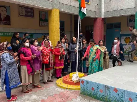 गणतंत्र दिवस से पूर्व विद्यालय भ्रमण (विवरण अनुपलब्ध) — 5