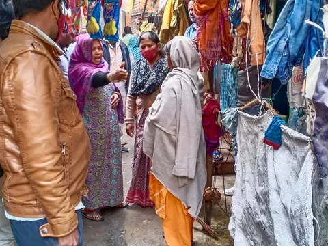 आईजी कैंप-2 में जल निकासी सफाई हेतु विभागीय दौरा — 2