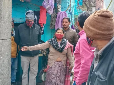 आईजी कैंप-2 में जल निकासी सफाई हेतु विभागीय दौरा — 3