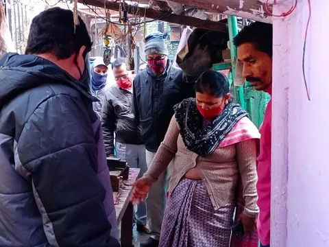 आईजी कैंप-2 में जल निकासी सफाई हेतु विभागीय दौरा — 5