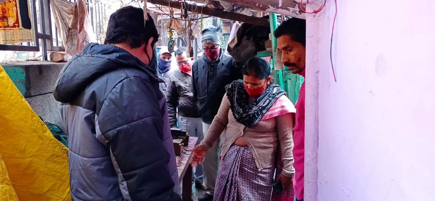 आईजी कैंप-2 में जल निकासी सफाई हेतु विभागीय दौरा — तस्वीर 5 में से 5
