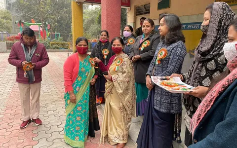 72वें गणतंत्र दिवस पर एसडीएमसी विद्यालयों में ध्वजारोहण