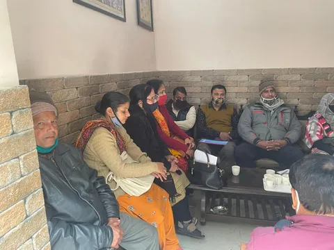 एसडीएमसी अधिकारियों व प्रधानाध्यापकों के साथ बैठक — 4