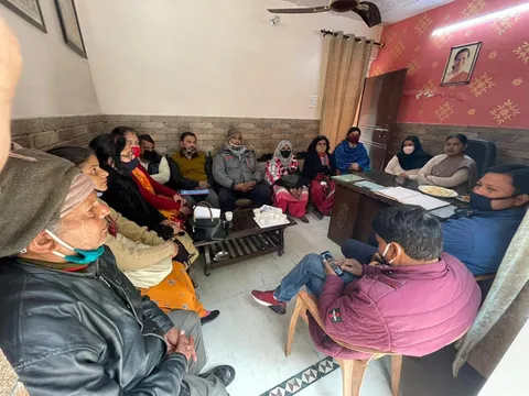 एसडीएमसी अधिकारियों व प्रधानाध्यापकों के साथ बैठक — 5