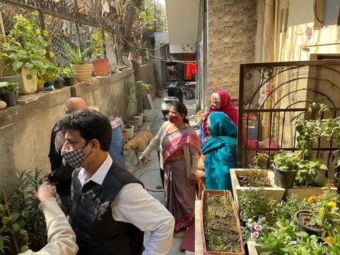 डीडीए फ्लैट सनलाइट कॉलोनी-2 में स्वच्छ सर्वेक्षण सर्वे — 2