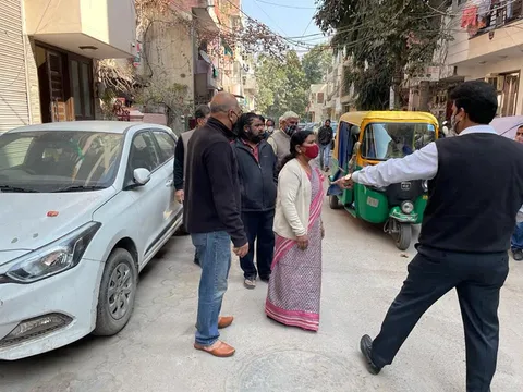 डीडीए फ्लैट सनलाइट कॉलोनी-2 में स्वच्छ सर्वेक्षण सर्वे — 5