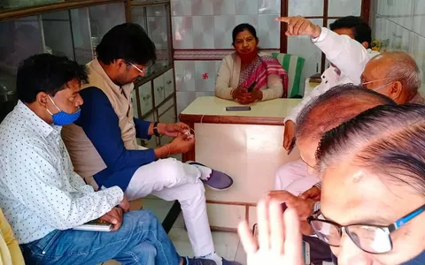 कल्याणपुरी उपचुनाव: कांग्रेस प्रत्याशी के कार्यालय का शुभारंभ