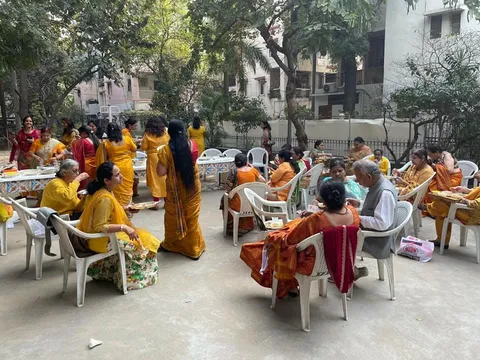 सिद्धार्थ एन्क्लेव में बसंत पंचमी महोत्सव — 5