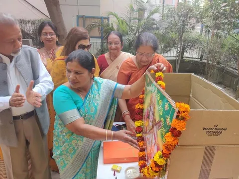सिद्धार्थ एन्क्लेव में बसंत पंचमी महोत्सव — 6
