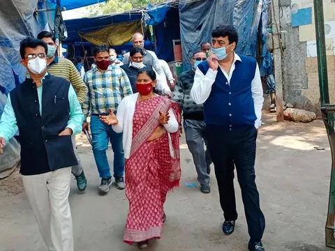 काले खां अंडरपास का निरीक्षण — 2