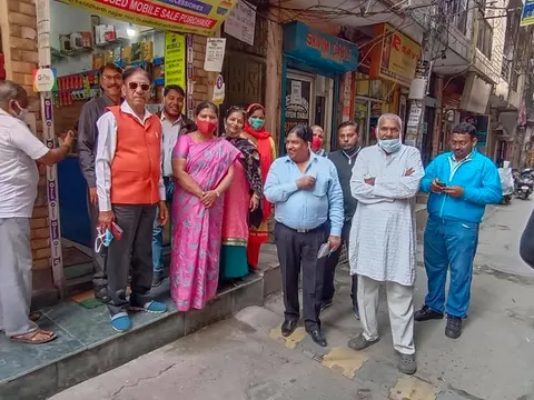 सिद्धार्थ बस्ती कॉलोनी का सर्वे