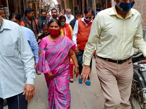 सिद्धार्थ बस्ती कॉलोनी का सर्वे — 2