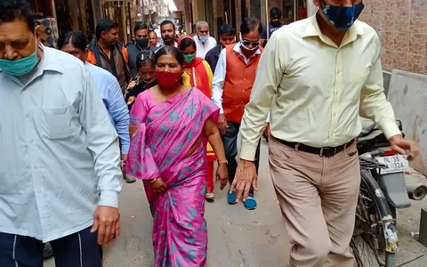 सिद्धार्थ बस्ती कॉलोनी का सर्वे