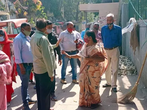 सिद्धार्थ बस्ती और भगवान नगर में कॉलोनी सर्वे — 2