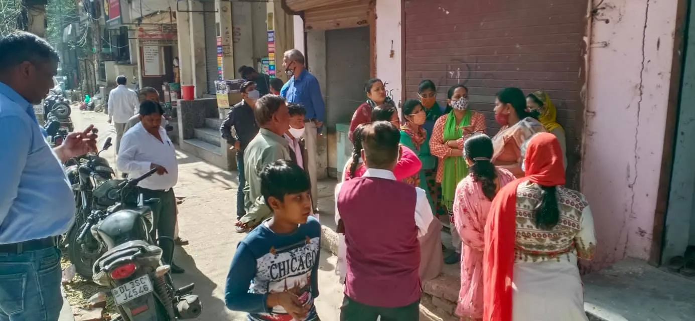 सिद्धार्थ बस्ती और भगवान नगर में कॉलोनी सर्वे — तस्वीर 4 में से 5