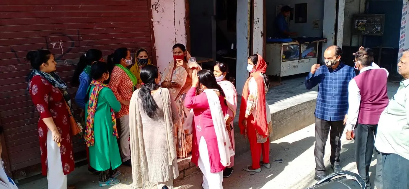 सिद्धार्थ बस्ती और भगवान नगर में कॉलोनी सर्वे — तस्वीर 5 में से 5