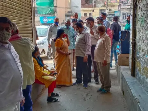 सनलाइट कॉलोनी न. 2 और आश्रम मंडी में कॉलोनी सर्वे — 2