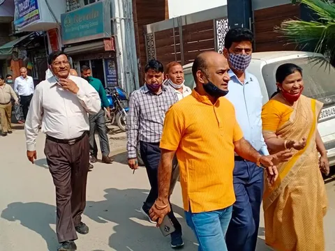 सनलाइट कॉलोनी न. 2 और आश्रम मंडी में कॉलोनी सर्वे — 4