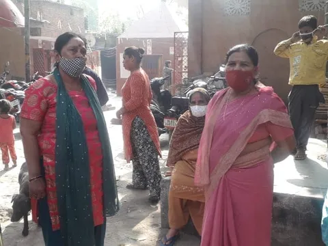 सनलाइट कॉलोनी न. 2, इंदिरा गांधी कैंप 2 में कॉलोनी सर्वे