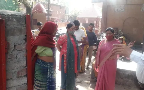 सनलाइट कॉलोनी न. 2, इंदिरा गांधी कैंप 2 में कॉलोनी सर्वे