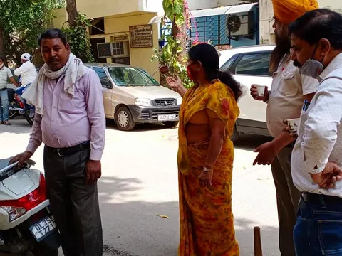 सिद्धार्थ एक्सटेंशन पॉकेट A में बरसाती नालियों की सफाई — 8