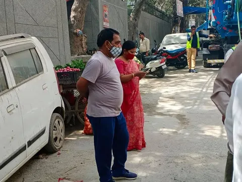 किलोकरी गांव में जलभराव की समस्या का समाधान — 2