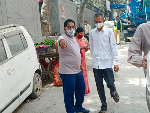 किलोकरी गांव में जलभराव की समस्या का समाधान — 3