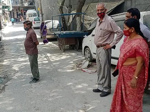 किलोकरी गांव में जलभराव की समस्या का समाधान — 5