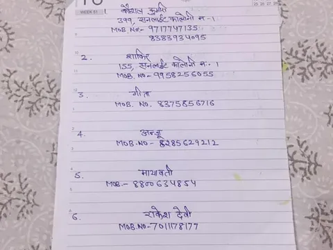 किलोकरी गांव में जलभराव की समस्या का समाधान — 10