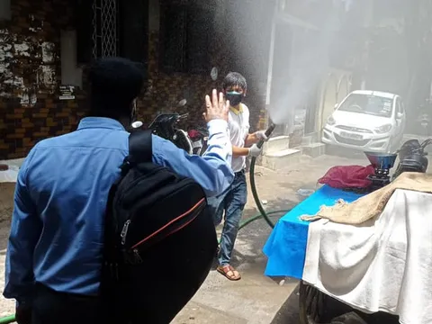 सनलाइट कॉलोनी I और सिद्धार्थ एक्सटेंशन पॉकेट C में सेनिटेशन अभियान — 6
