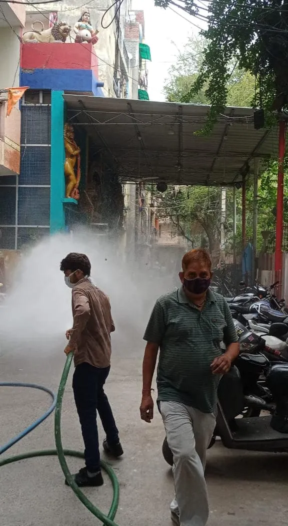 सनलाइट कॉलोनी II और मदर डेयरी आश्रम में सेनिटेशन अभियान — तस्वीर 2 में से 22