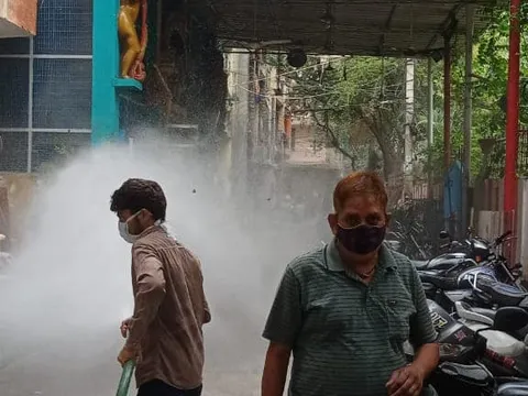 सनलाइट कॉलोनी II और मदर डेयरी आश्रम में सेनिटेशन अभियान — 2
