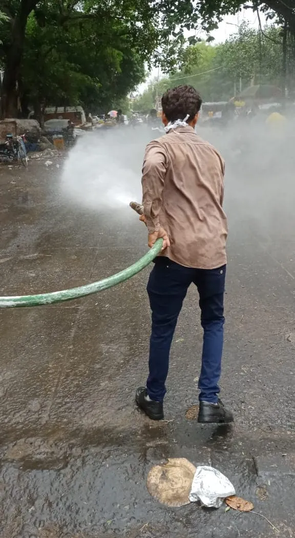 सनलाइट कॉलोनी II और मदर डेयरी आश्रम में सेनिटेशन अभियान — तस्वीर 4 में से 22