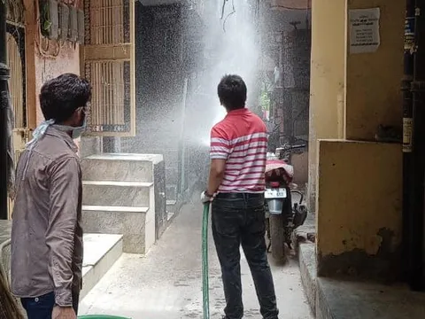 सनलाइट कॉलोनी II और मदर डेयरी आश्रम में सेनिटेशन अभियान — 5