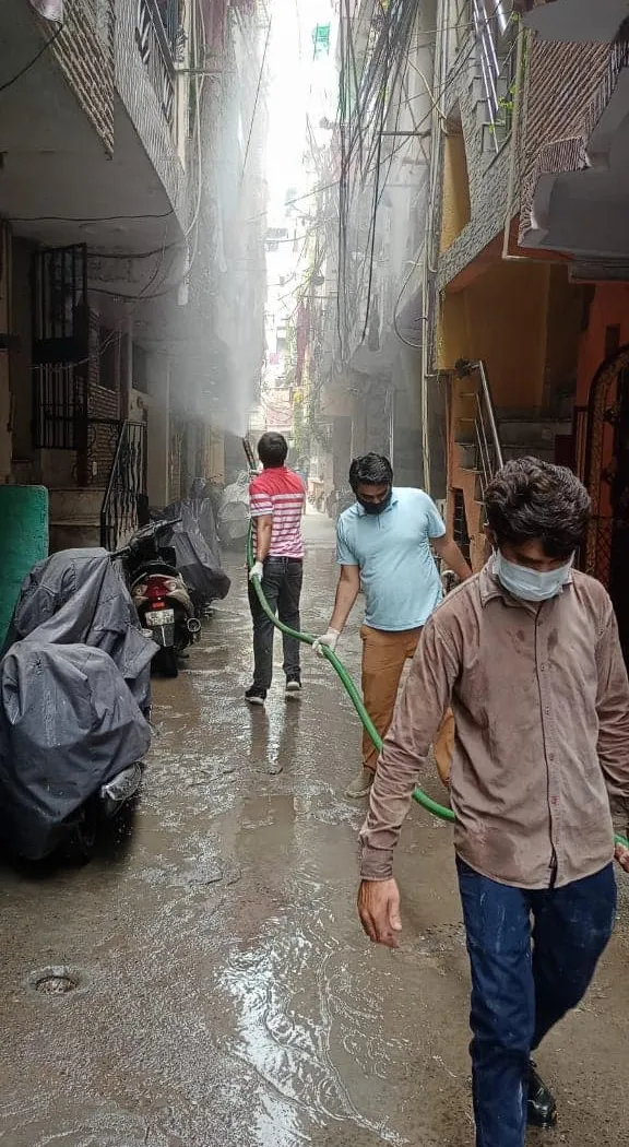 सनलाइट कॉलोनी II और मदर डेयरी आश्रम में सेनिटेशन अभियान — तस्वीर 13 में से 22