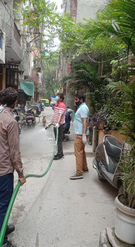 सनलाइट कॉलोनी II और मदर डेयरी आश्रम में सेनिटेशन अभियान — तस्वीर 14 में से 22