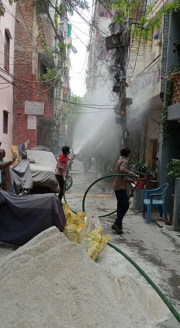 सनलाइट कॉलोनी II और मदर डेयरी आश्रम में सेनिटेशन अभियान — तस्वीर 18 में से 22