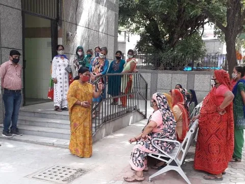 सिद्धार्थ नगर में एसडीएमसी यूनानी डिस्पेंसरी का शुभारंभ — 2