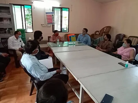 सिद्धार्थ एक्सटेंशन पॉकेट C में कॉलोनी सर्वे